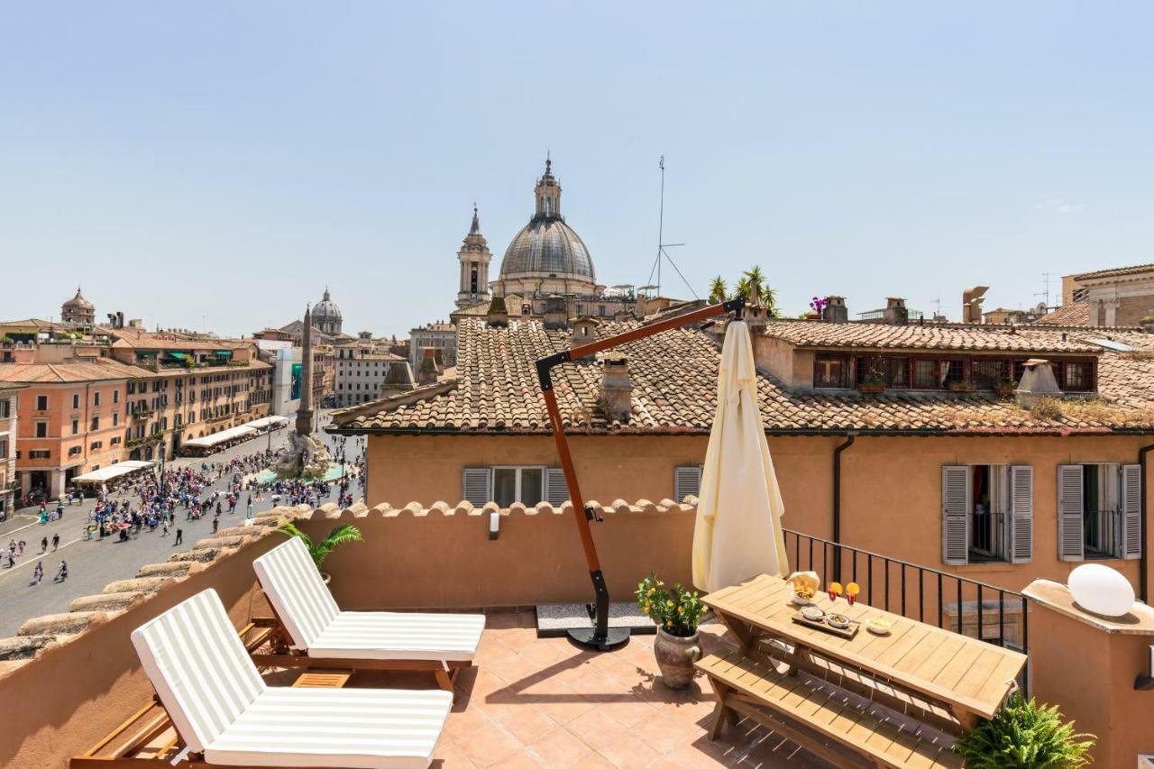 Presidential Penthouse Navona Apartment Рим Екстериор снимка
