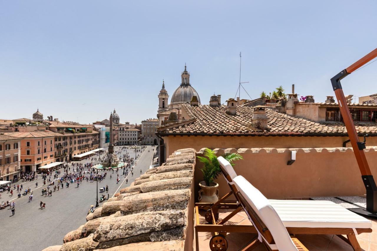 Presidential Penthouse Navona Apartment Рим Екстериор снимка