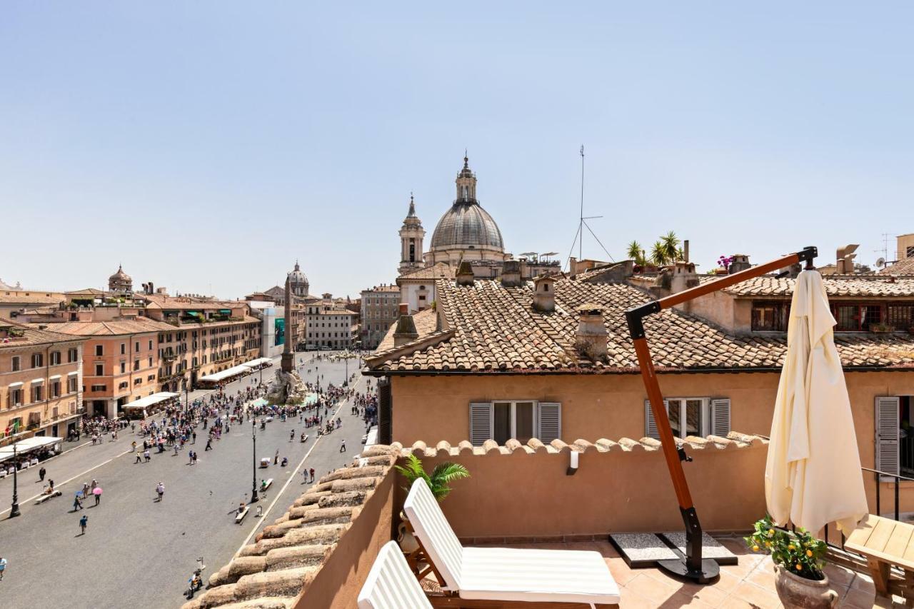 Presidential Penthouse Navona Apartment Рим Екстериор снимка
