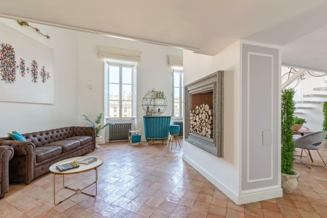 Presidential Penthouse Navona Apartment Рим Екстериор снимка