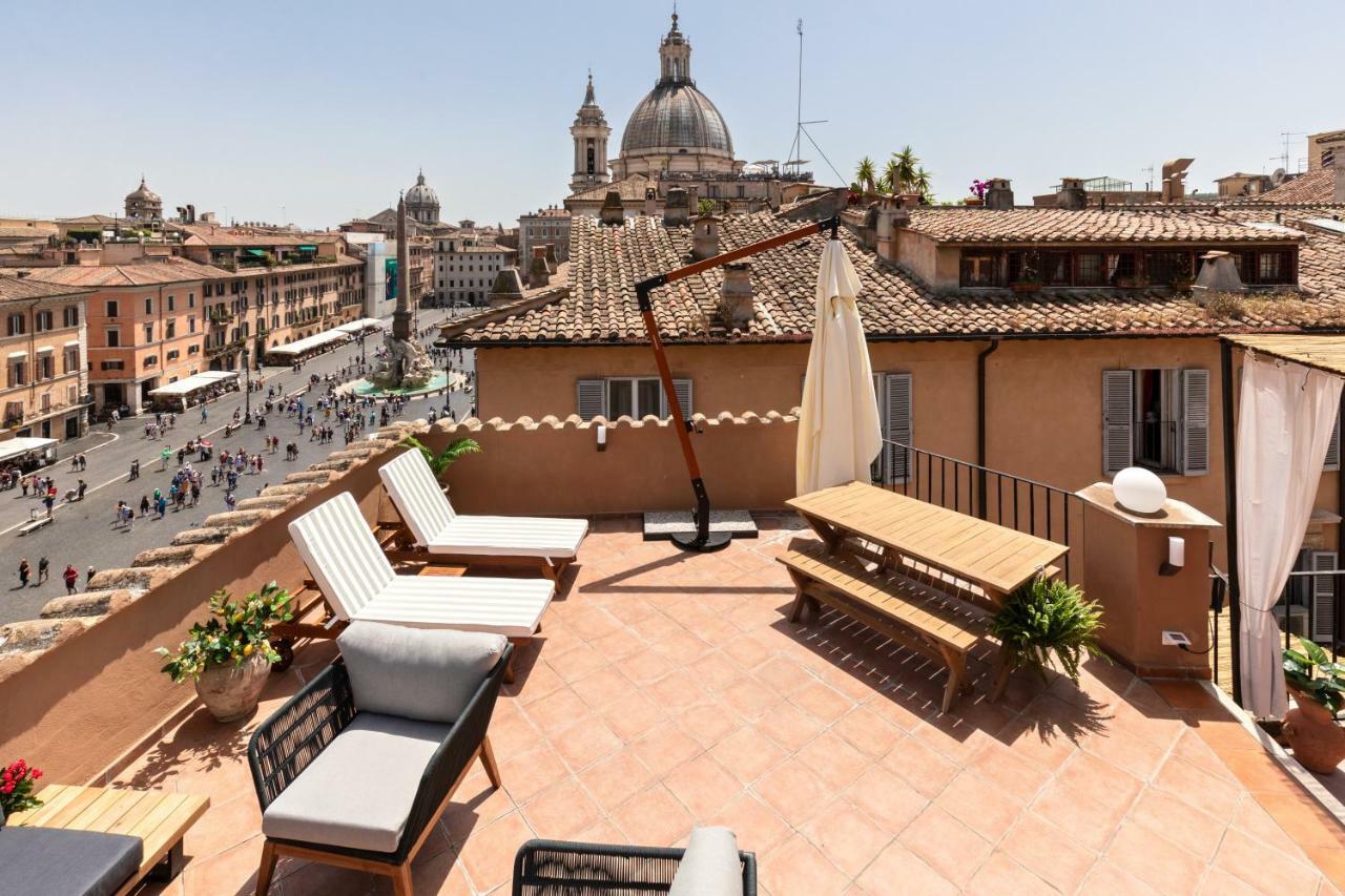 Presidential Penthouse Navona Apartment Рим Екстериор снимка